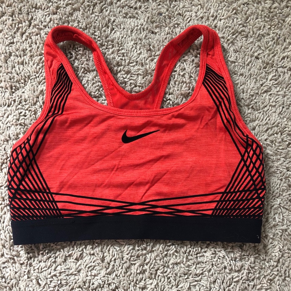 Nike Pro Sports Bra (red)